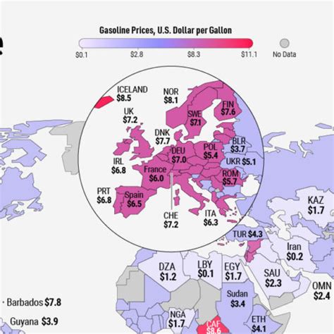 Mapped Gdp Growth Forecasts By Country In 2023