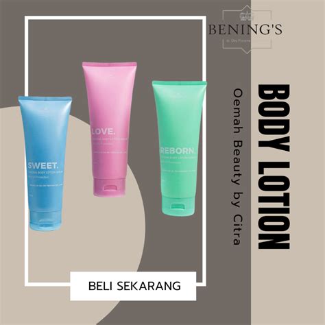 Jual Benings Sweet Chroma Body Lotion Serum Love Chroma Body Lotion