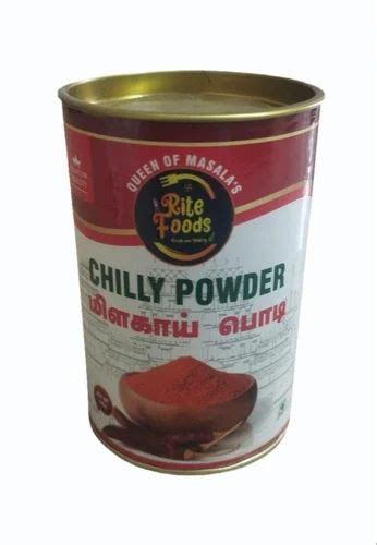 500g Rite Foods Chilli Powder At Rs 75kg Chilli Powder In Madurai