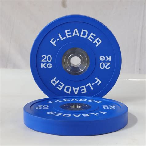 High Quality Fitness Equipment Gym Kg Rubber Bumper Plates For Weight