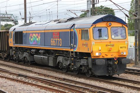 British Rail Class 66 Diesel Locomotive 66773 Pride Of Gb Flickr