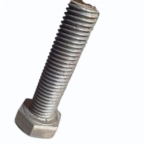 M Mm Mild Steel Zinc Plating Hex Bolt Zinc Nickel Plated At Best