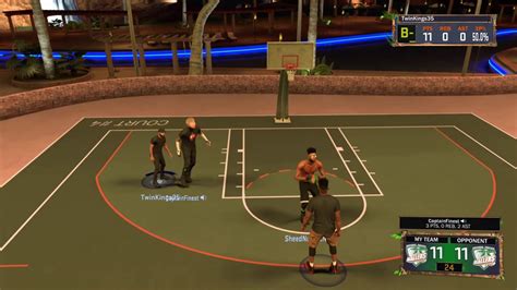 Nba K Sharpshooter Vs Stretch Big V Mypark Gameplay Youtube