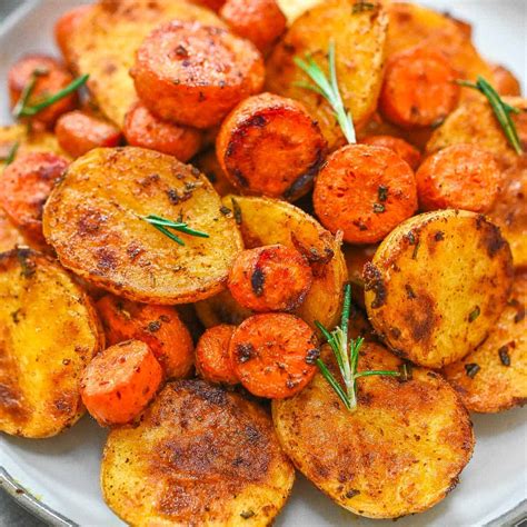 Fried potatoes and carrots | COOKING HOUSE - Karinokada