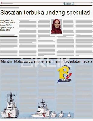 Maritim Malaysia Perangi Jenayah Jamin Kedaulatan Negara KLiK