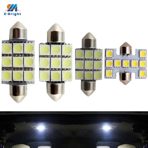 Ym E Bright Pcs C W White Led Mm Mm Mm Mm Festoon