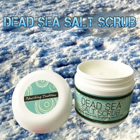 As Seen On Tv Dead Sea Salt Scrub For Glowing Skin Infused 4 Fl Oz