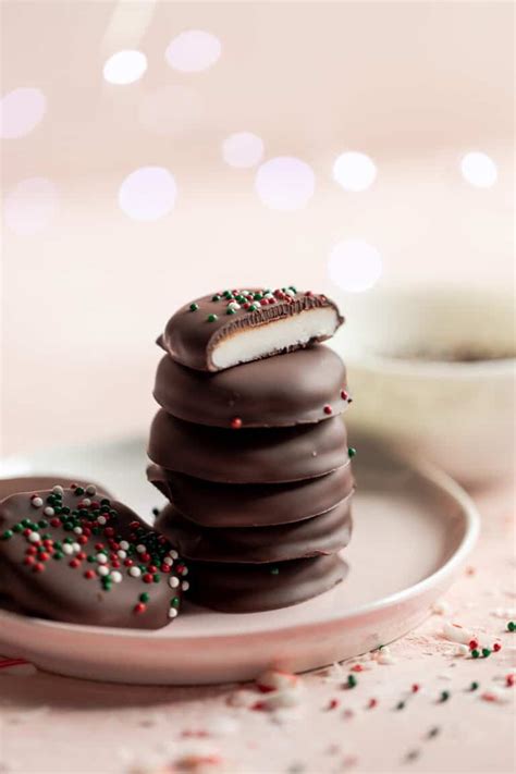 Homemade Peppermint Patties House Of Yumm