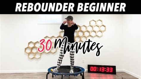 30 Minutes Beginner Rebounder Workout Lymphatic System Drainage Cool