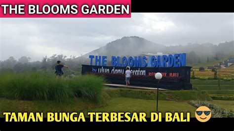 THE BLOOMS GARDEN TAMAN BUNGA TERBESAR DI BALI WAJIB DIKUNJUNGI