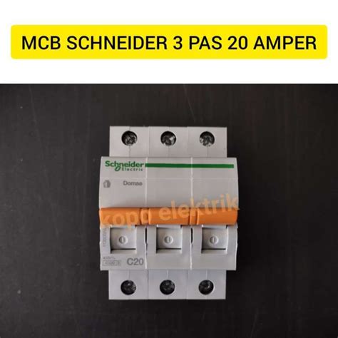 Jual Mcb Schneider Domae Pas Amper Original Di Seller Kopo