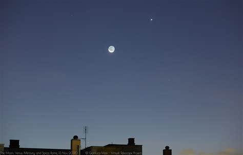 The Moon, Venus and Mercury: a early morning meeting - 13 Nov. 2020 ...