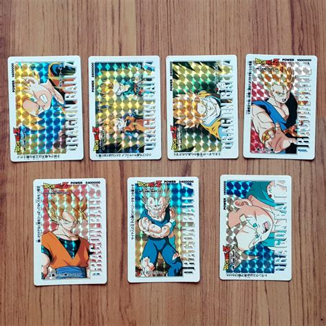 Dragon Ball Z Prism Pp Card Part By Amada Hobbies Toys Toys