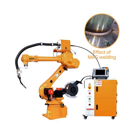 6 Dof Customized Professional Welding Robot Arm For Manufacturing With Good Price Mig Welding