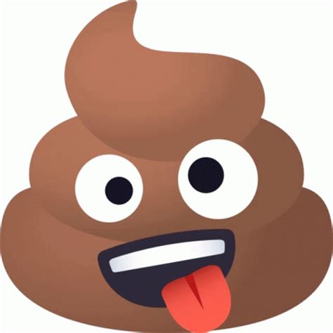 Tongue Out Pile Of Poo Sticker Tongue Out Pile Of Poo Joypixels