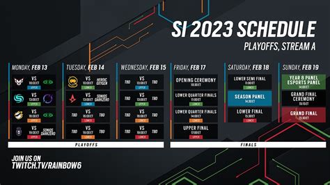 R6 Invitational 2024 Schedule Shae Yasmin