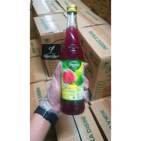 Jual Sirup Marjan Guava Squash Ml Marjan Jambu Biji Shopee Indonesia