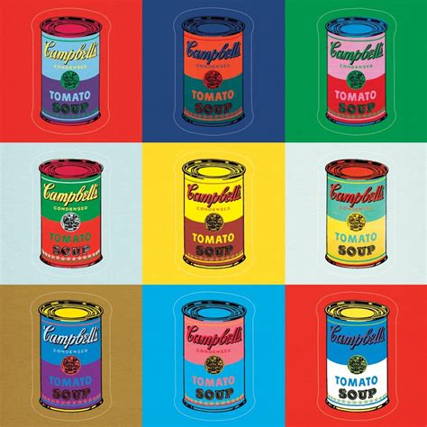 Andy Warhol Sticker Sheet S Soup Cans – Nakamura Keith Haring Collection