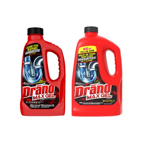 Drano Max Gel Clog Remover Sc Johnson Professional