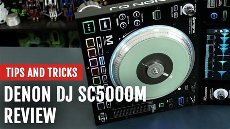 Review Denon Dj Sc5000m Media Player Tips And Tricks Youtube