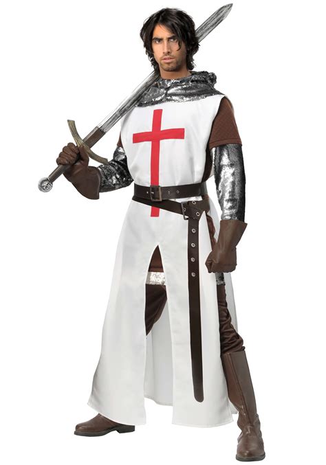 Adult Crusader Knight Costume Historical Costumes