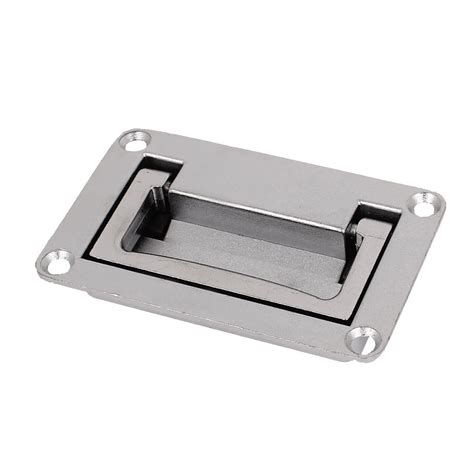 Uxcell Door Drawer Mm X Mm Stainless Steel Recessed Flush Sliding