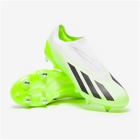 Adidas X Crazyfast Senza Lacci Sg Bianco Nero Core Limone Lucido