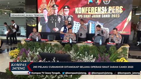 Pelaku Curanmor Ditangkap Selama Operasi Sikat Jaran Candi Di