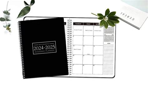 Trees Planificateur De Calendrier Mensuel 2024 2025 Planificateur