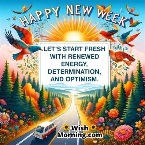 Happy New Week Motivational Messages To Inspire Success Wish Morning