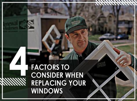 4 Factors To Consider When Replacing Your Windows