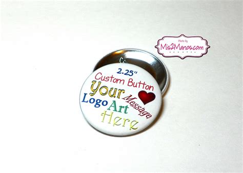 Custom Button Personalized Button Pins Promotional Buttons