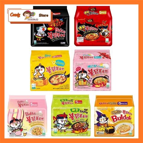 Bundle Packs Samyang Hot Chicken Ramen Halal Packs Shopee Malaysia