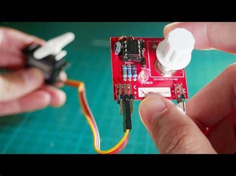 How To Make A Servo Tester With A 555 Timer IC JLCPCB YouTube