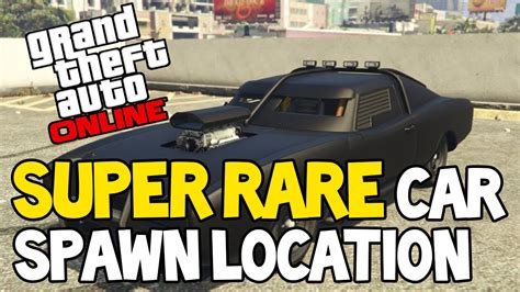 Gta 5 Online Rare Secret Car Spawn Location After Patch 128 Gta 5