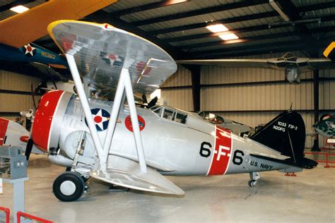 Grumman F3F-2 Flying Barrel USN Single-Engine Single-Seat Carrier-Borne Biplane Fighter, USA