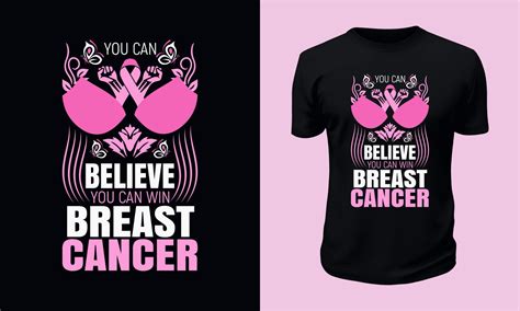 Breast Cancer Awareness T Shirt Design 11935470 Vector Art At Vecteezy