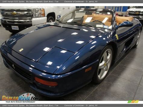 Blu Swaters Metallic Dark Blue 1995 Ferrari F355 Spider Photo 9