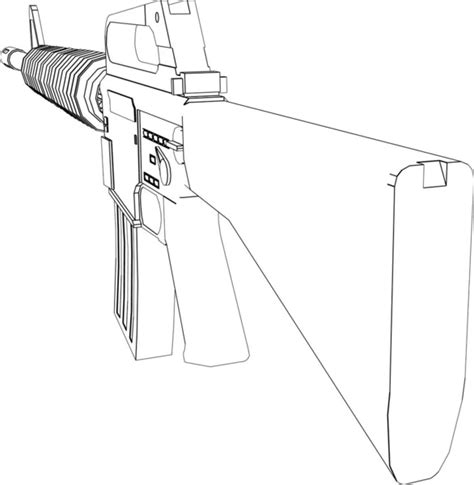 M16 Coloring Pages