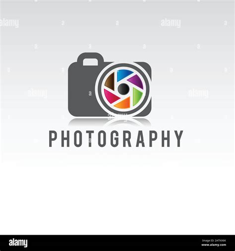 Camera Logo And Photography Concept Design In White Background. Photographer Logo Template ...