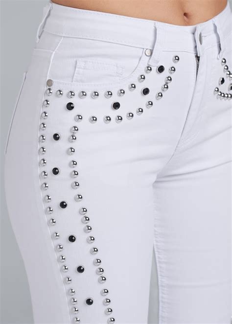 This Blinged Out Pair Of Jeans Shows Who Wears The Pants With