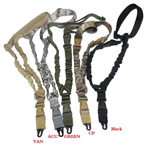 1000d Heavy Duty Tactical 1 Single Point Gun Sling Multicam Nylon