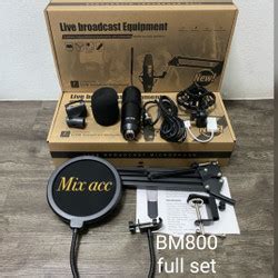 Jual Mixio Bm Original Full Paket Recording Microphone Condenser