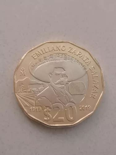 Moneda De 20 Pesos Nueva Conmemorativa De Emiliano Zapata En Venta En Gustavo A Madero Distrito