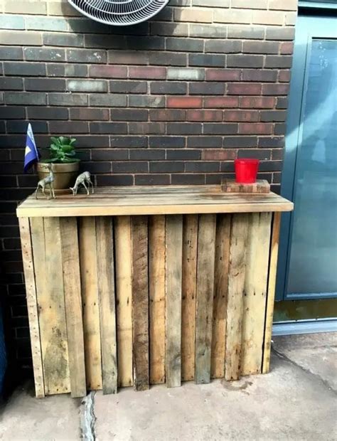 Geniales Ideas De Barras Desayunadoras Con Pallets De Madera Un