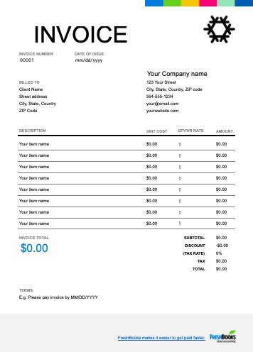 Create invoice