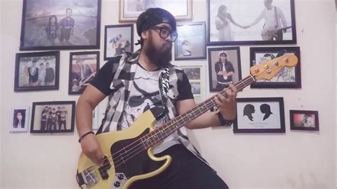 Arjuna Mencari Cinta Dewa 19 Bass Cover By Raymon Mosca Youtube