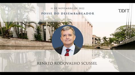 Solenidade De Posse Do Juiz De Direito Renato Rodovalho Scussel Como