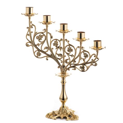 Chandelier Baroque En Laiton Fondu Branches Vente En Ligne Sur Holyart