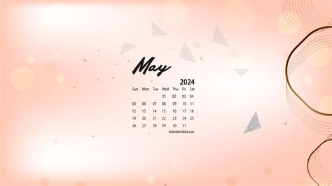 May 2024 Desktop Wallpaper Calendar - CalendarLabs